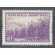 ARGENTINA 1935 GJ 758U ESTAMPILLA NUEVA CON GOMA VARIEDAD PAPEL AUSTRIACO U$ 30